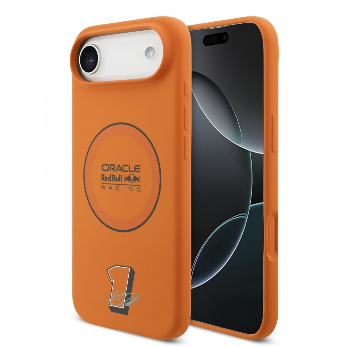 Zadní kryt Red Bull Silicone Blue Ring MagSafe pro iPhone Air Orange