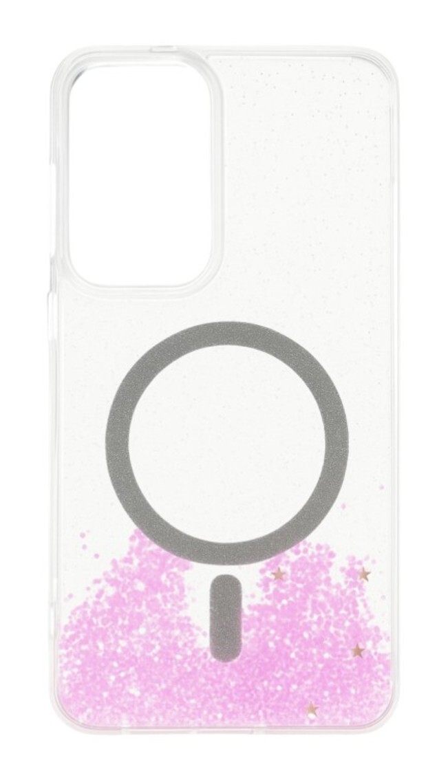 Zadní kryt Tel Protect Moonlite Magsafe pro Samsung Galaxy S25 FE pink clear