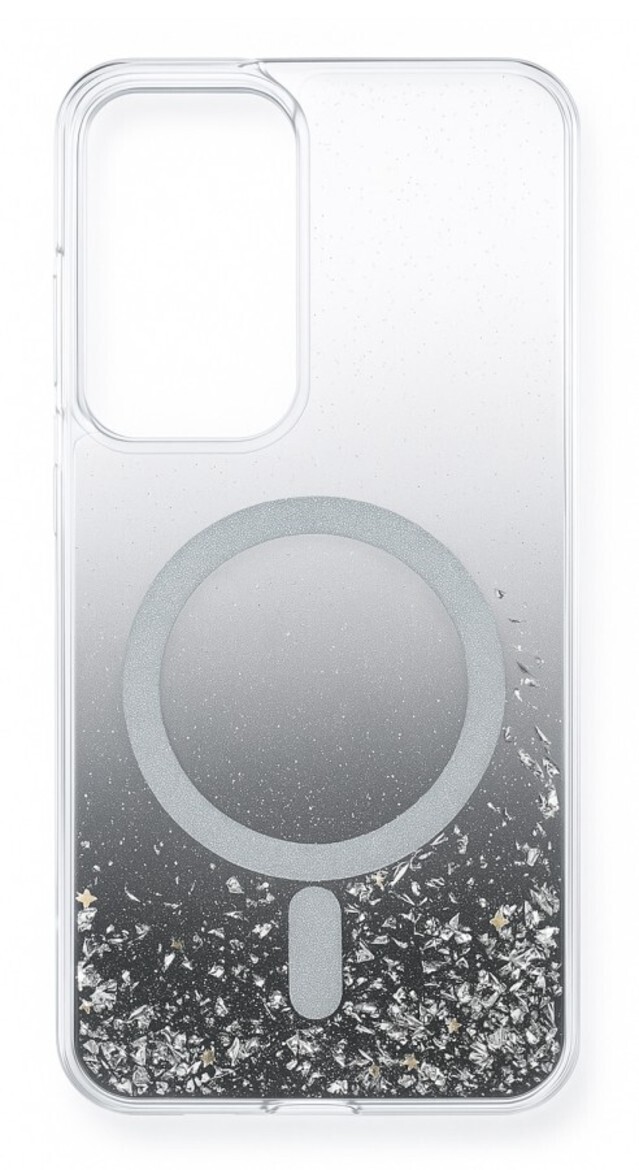 Zadní kryt Tel Protect Moonlite Magsafe pro Samsung Galaxy S25 FE black clear