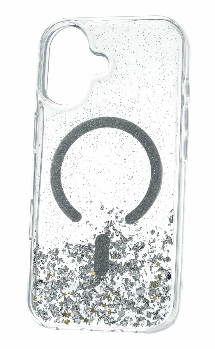 Zadní kryt Tel Protect Moonlite Magsafe pro iPhone 17 silver clear