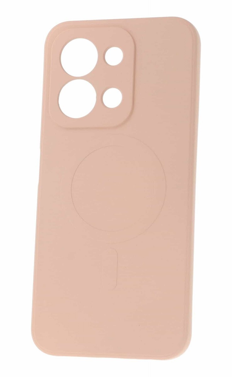 Kryt TopQ Xiaomi Redmi 15C s MagSafe světle růžový 144082