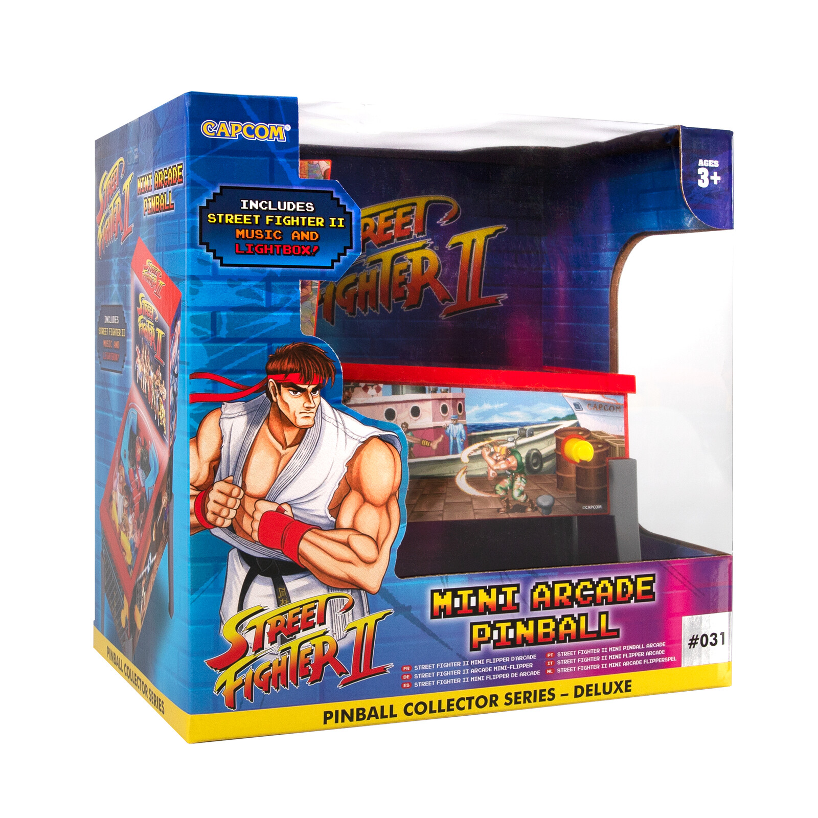 Mini Arcade Pinball - Street Fighter II Albi