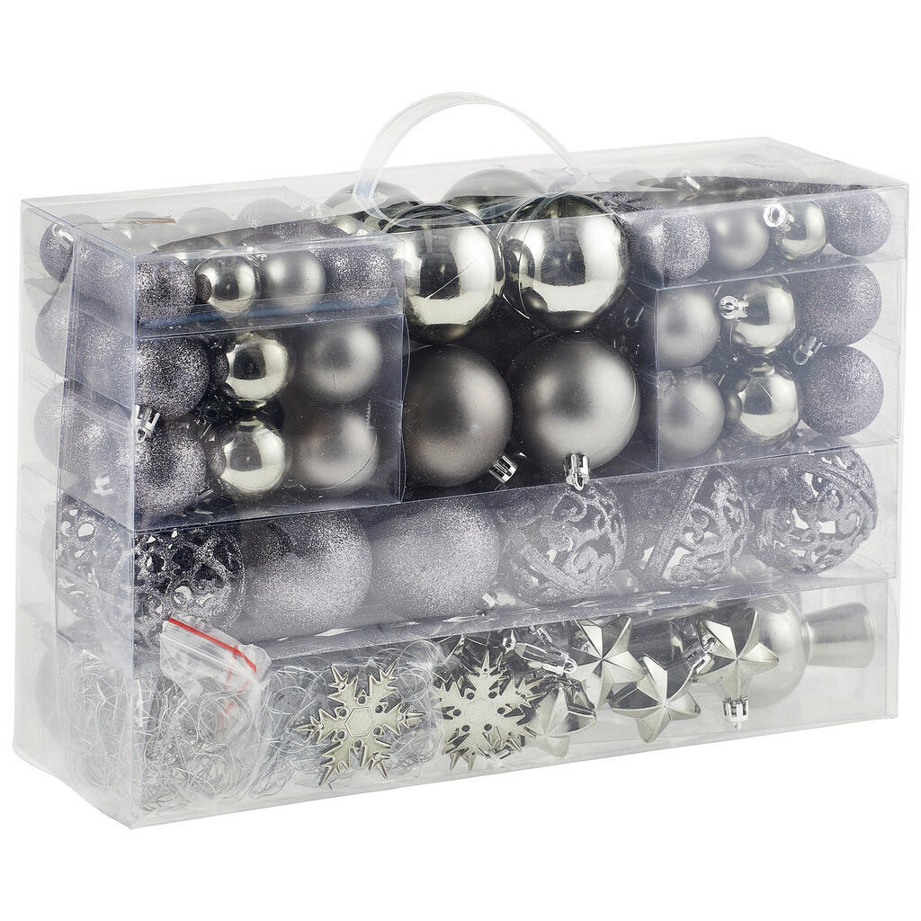 X-Mas SADA VÁNOČNÍCH KOULÍ 111dílné