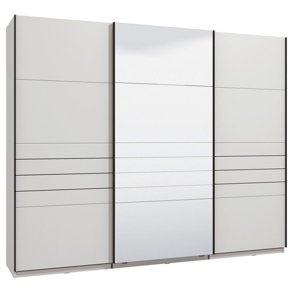 Xora SKŘÍŇ S POSOUVACÍMI DVEŘMI, bílá, 270/217,5/61 cm