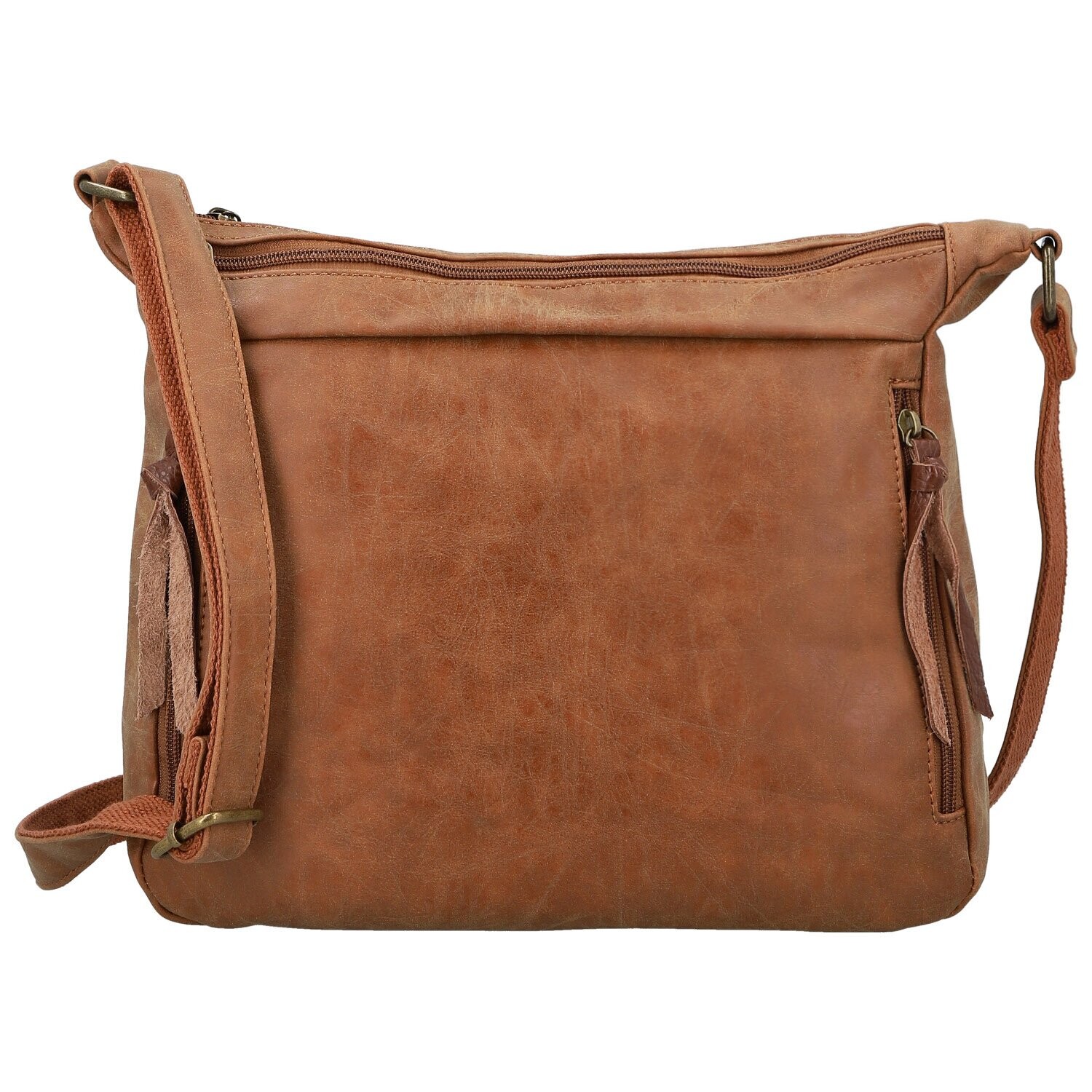 Dámská crossbody kabelka hnědá - Firenze Egona hnědá