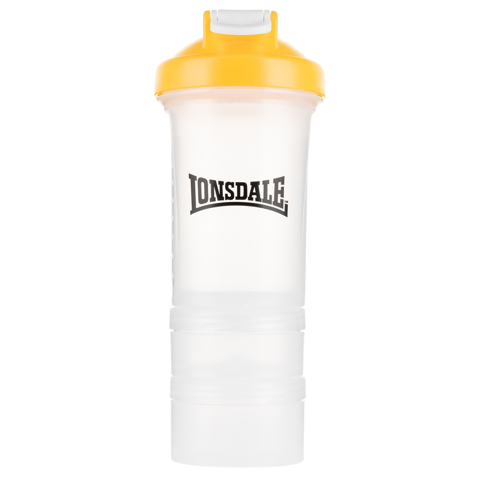 Lonsdale Drinking bottle / shaker with two containers