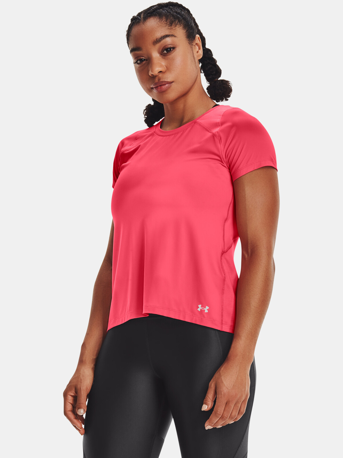 Under Armour Tričko UA Iso-Chill Run 200 SS-PNK - Dámské