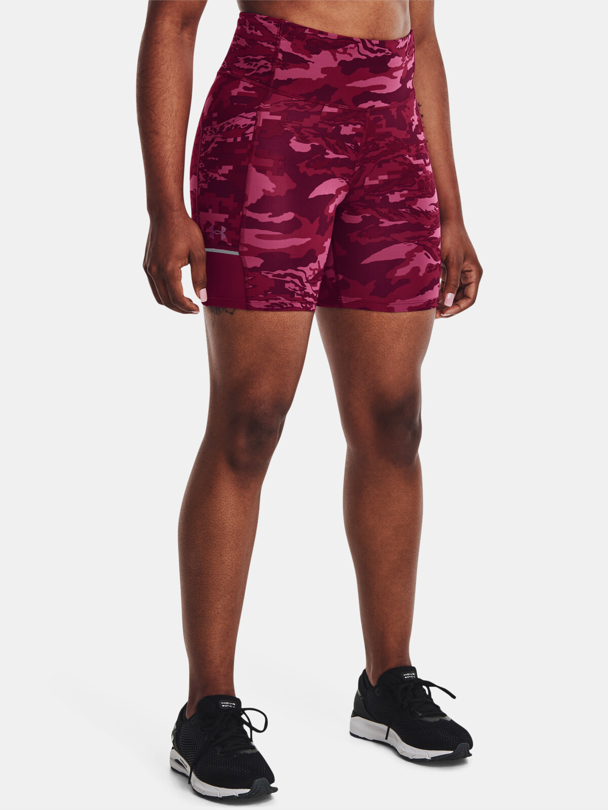 Under Armour Kraťasy UA Fly Fast 3.0 Half Tight-PNK - Dámské