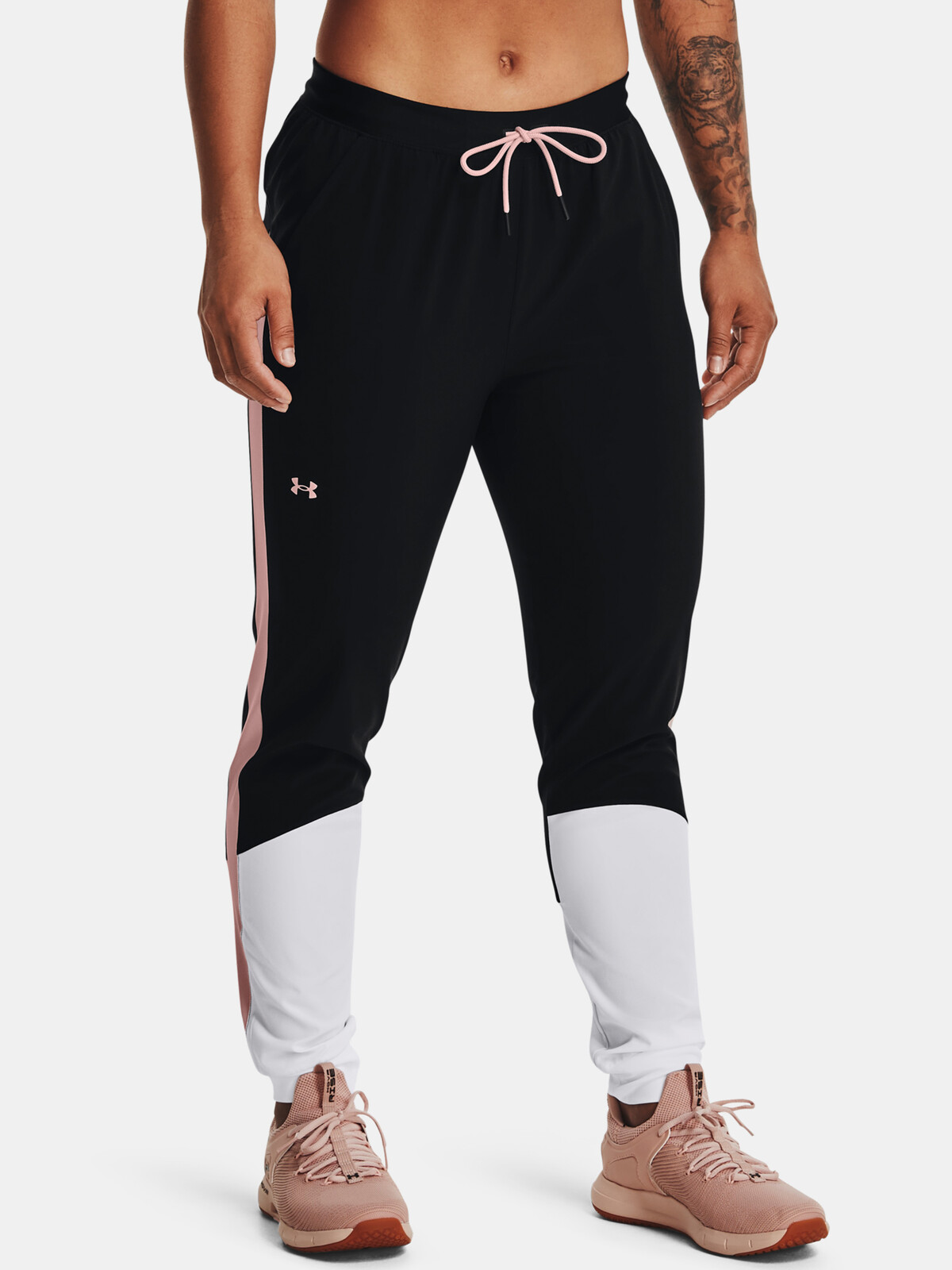 Under Armour Kalhoty Armour Sport CB Woven Pant-BLK - Dámské