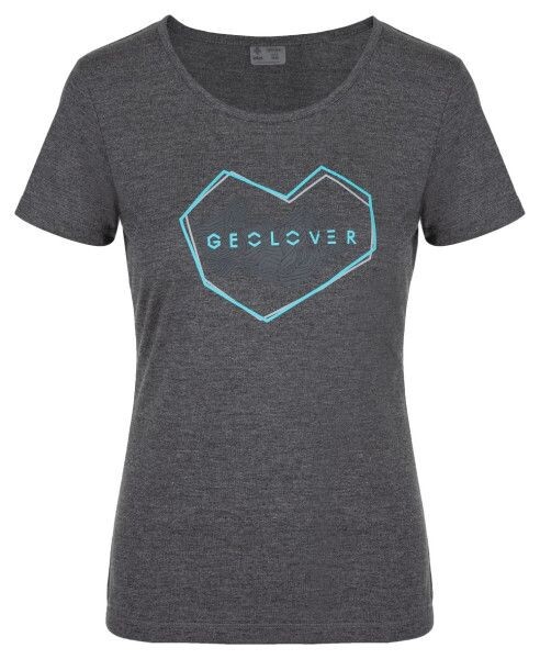 Dámské outdoorové triko Kilpi GAROVE-W tmavě šedé