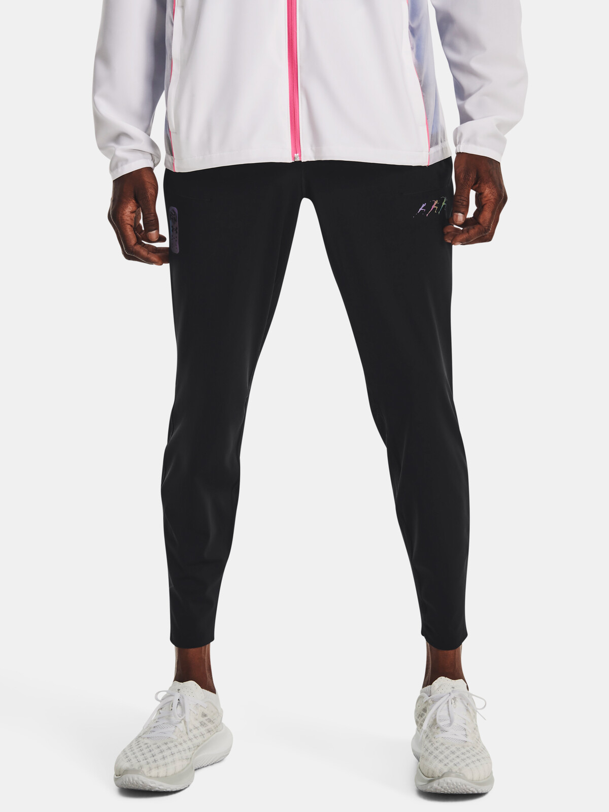Under Armour Kalhoty UA RUN ANYWHERE PANT-BLK - Pánské