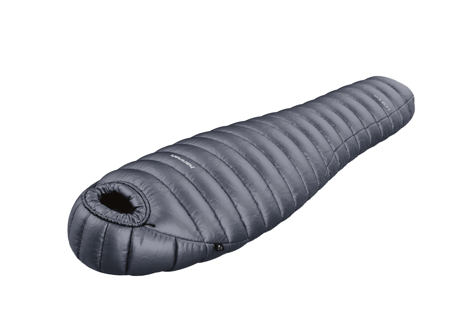 Ultra lehký péřový spacák Hannah LOFT 400 ebony