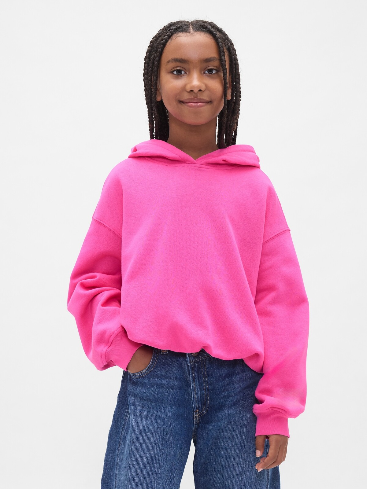 GAP Dětská oversize mikina VintageSoft - Holky