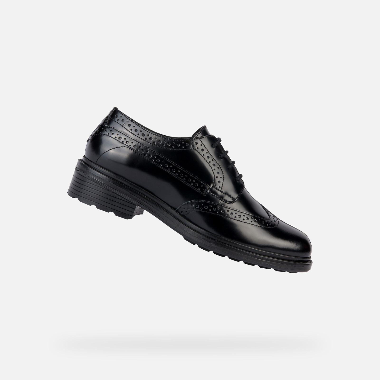 Černé dámské polobotky Geox Walk Pleasure - Dámské