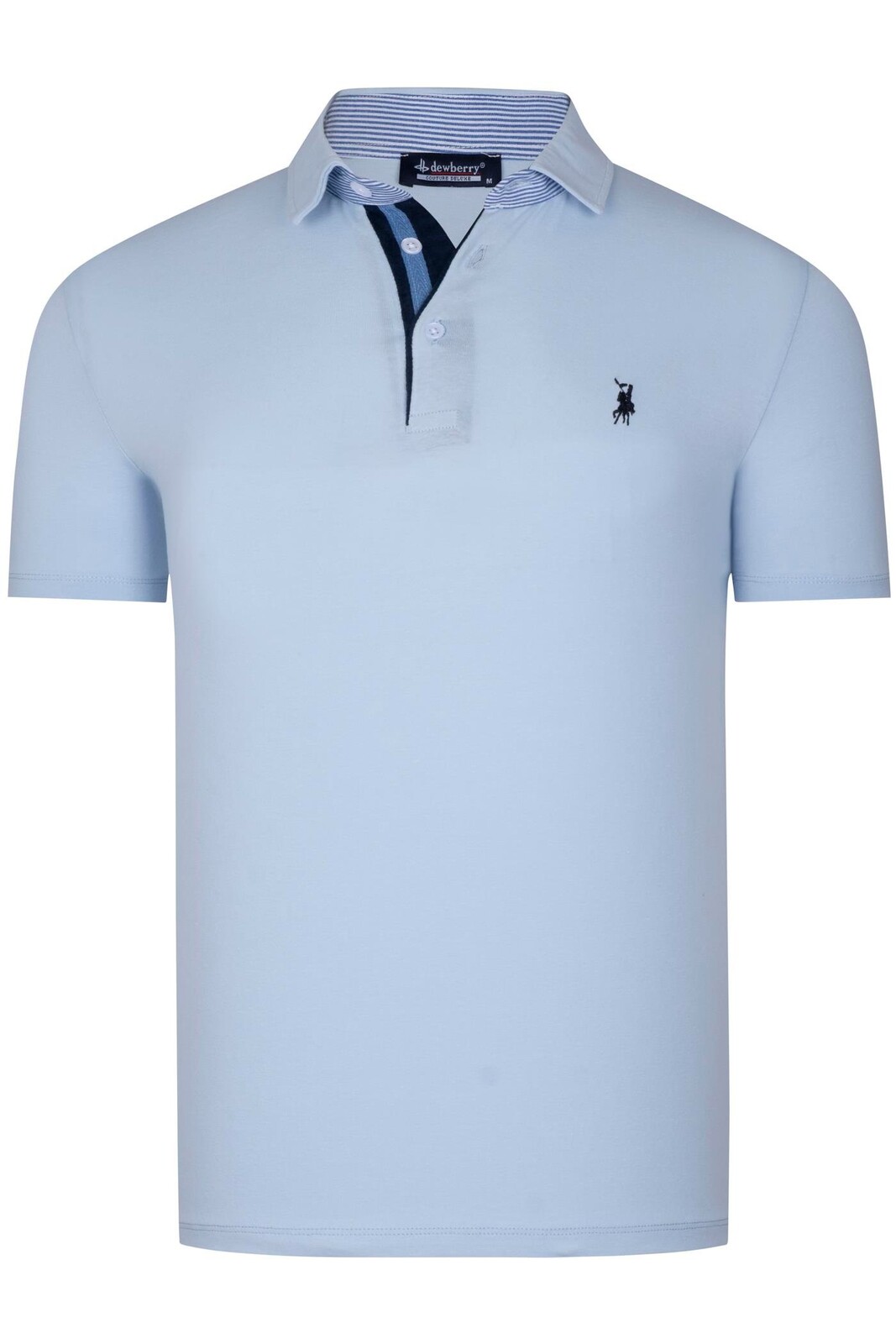 T9582 DEWBERRY MEN'S T-SHIRT-BABY BLUE