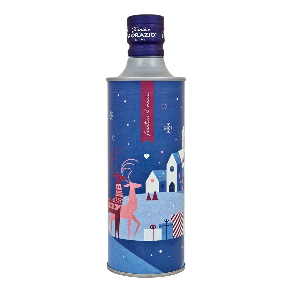 Frantoio D'Orazio Vánoční extra panenský olivový olej Natalina 500 ml - promáčknutá plechovka