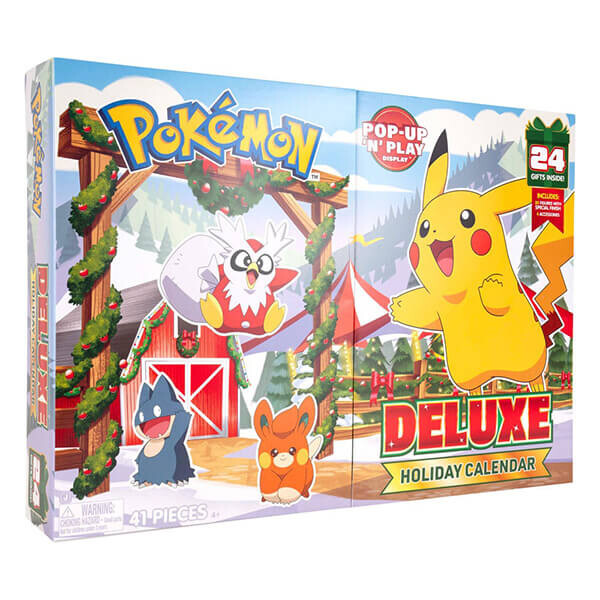 Pokémon adventní kalendář DELUXE 2025 (figurkový - 6 cm)