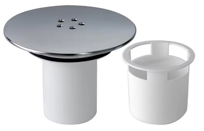 Eco produkty Náhradní kryt sprchového sifonu s kalíškem, chrom