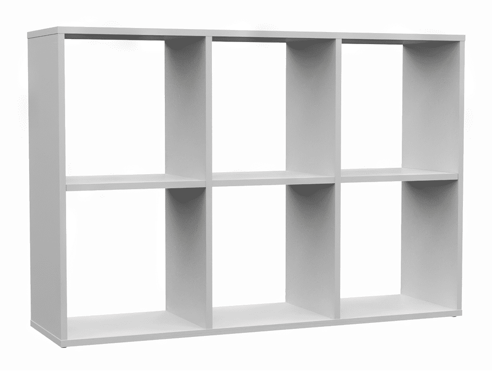 TPS Policový regál MALAX 2X3 - Bílá - 2.jakost