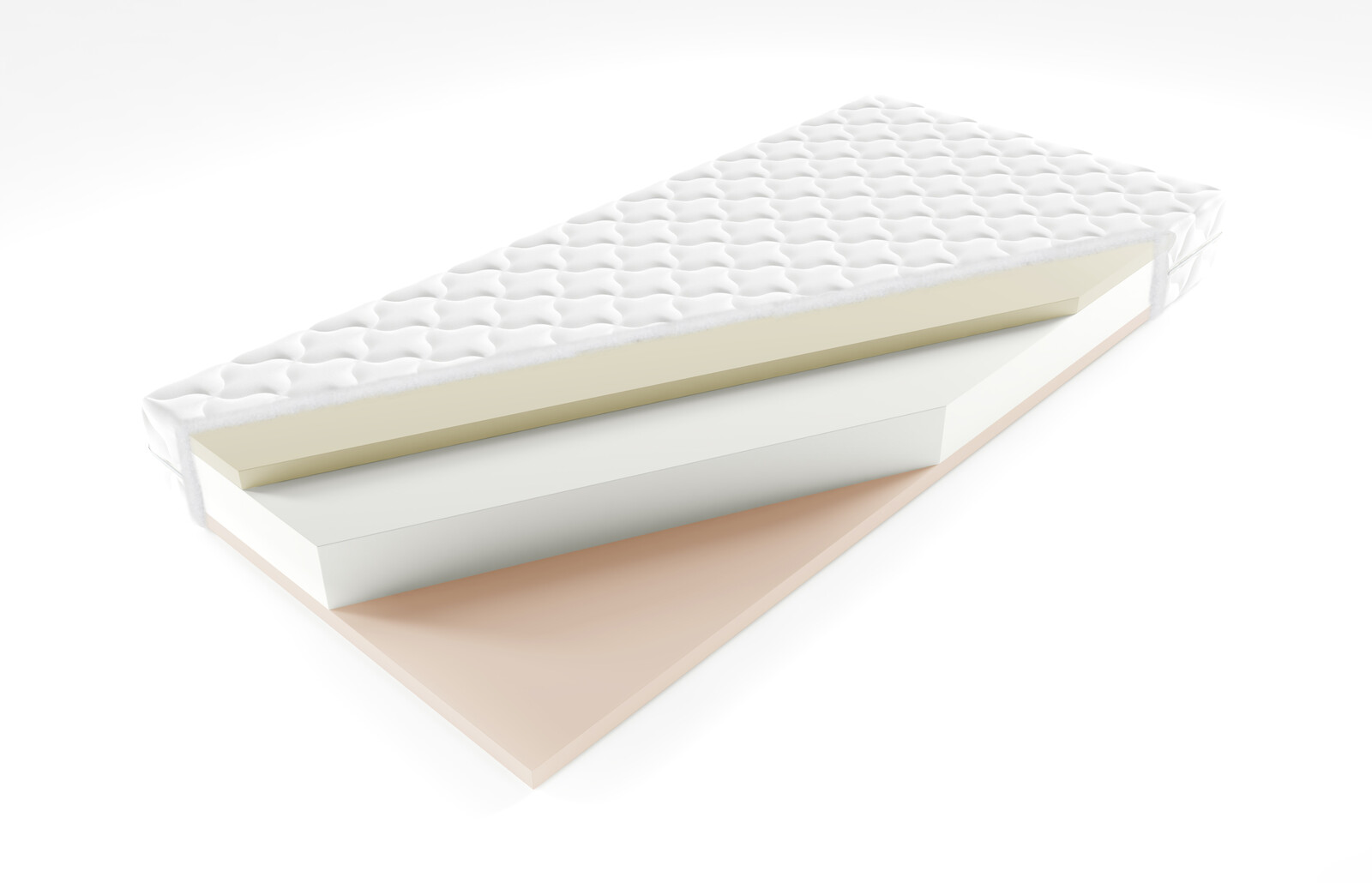 KAC Pěnová matrace s paměťovou pěnou VISCO a elastickou pěnou ABI 90x200 cm 16 cm - 2.jakost