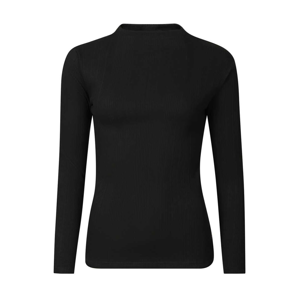 Dámské triko z organické bavlny nax kirda černá xs