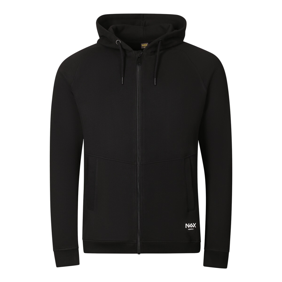 Pánská bavlněná mikina nax midas černá s