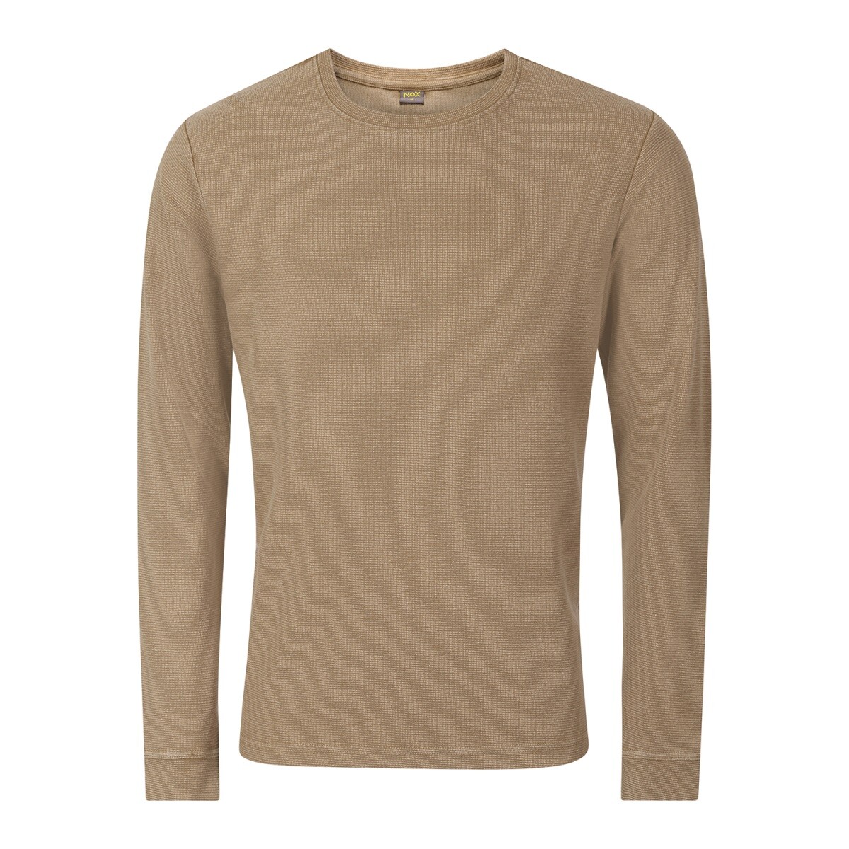 Pánské triko nax welf hnědá s