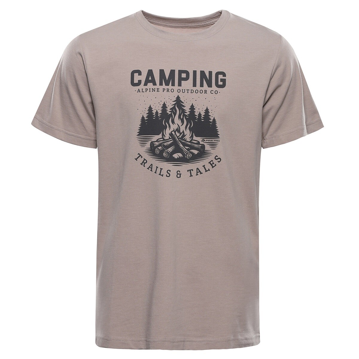 Pánské triko alpine pro morol béžová s