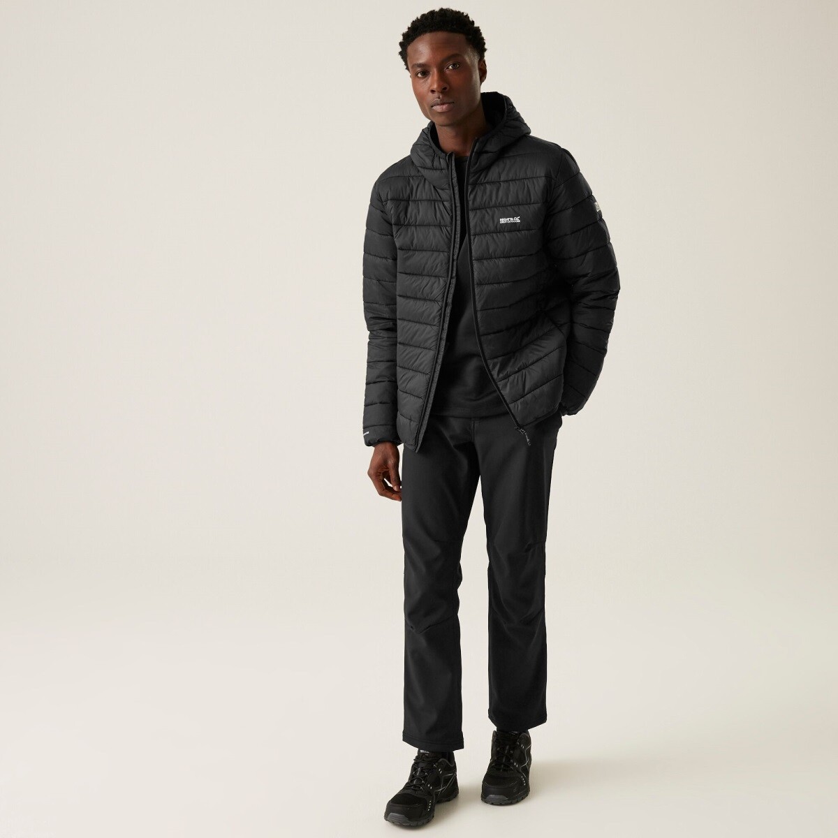 Pánská bunda regatta marizion černá m