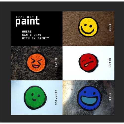 Akrylová barva FeelMyPaint 500 ml RŮŽOVÁ - certifikace o bezpečnosti dětských hraček