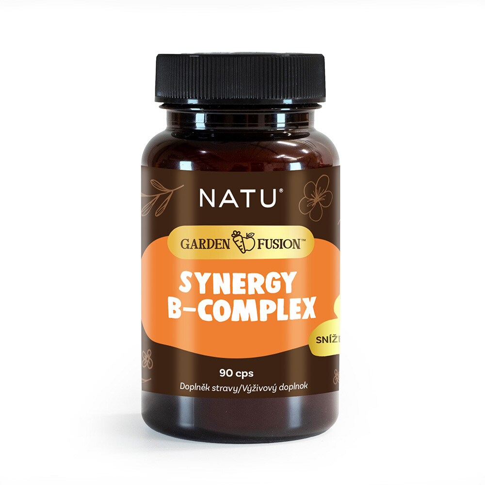 NATU Garden Fusion Synergy B-Complex+cholin 90 kapslí