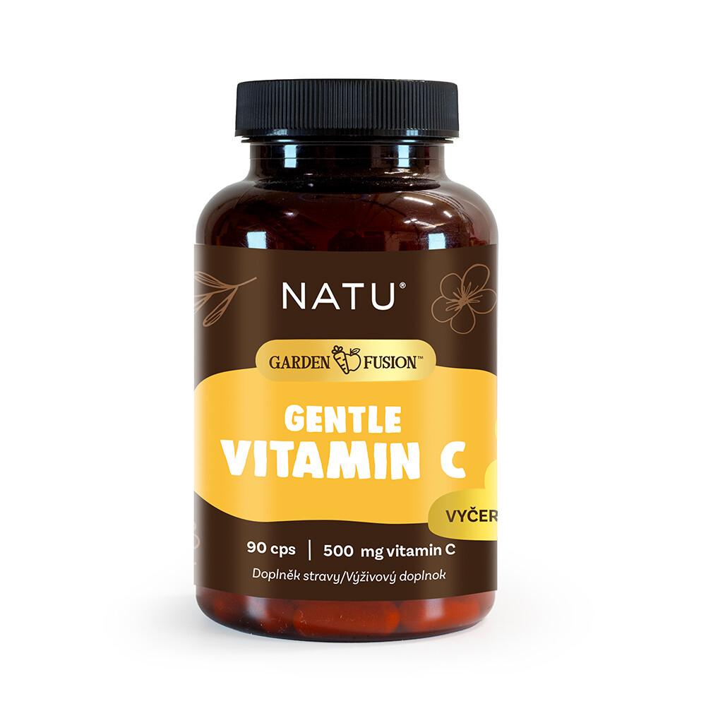 NATU Garden Fusion Vitamin C 500 mg pro imunitu 90 kapslí
