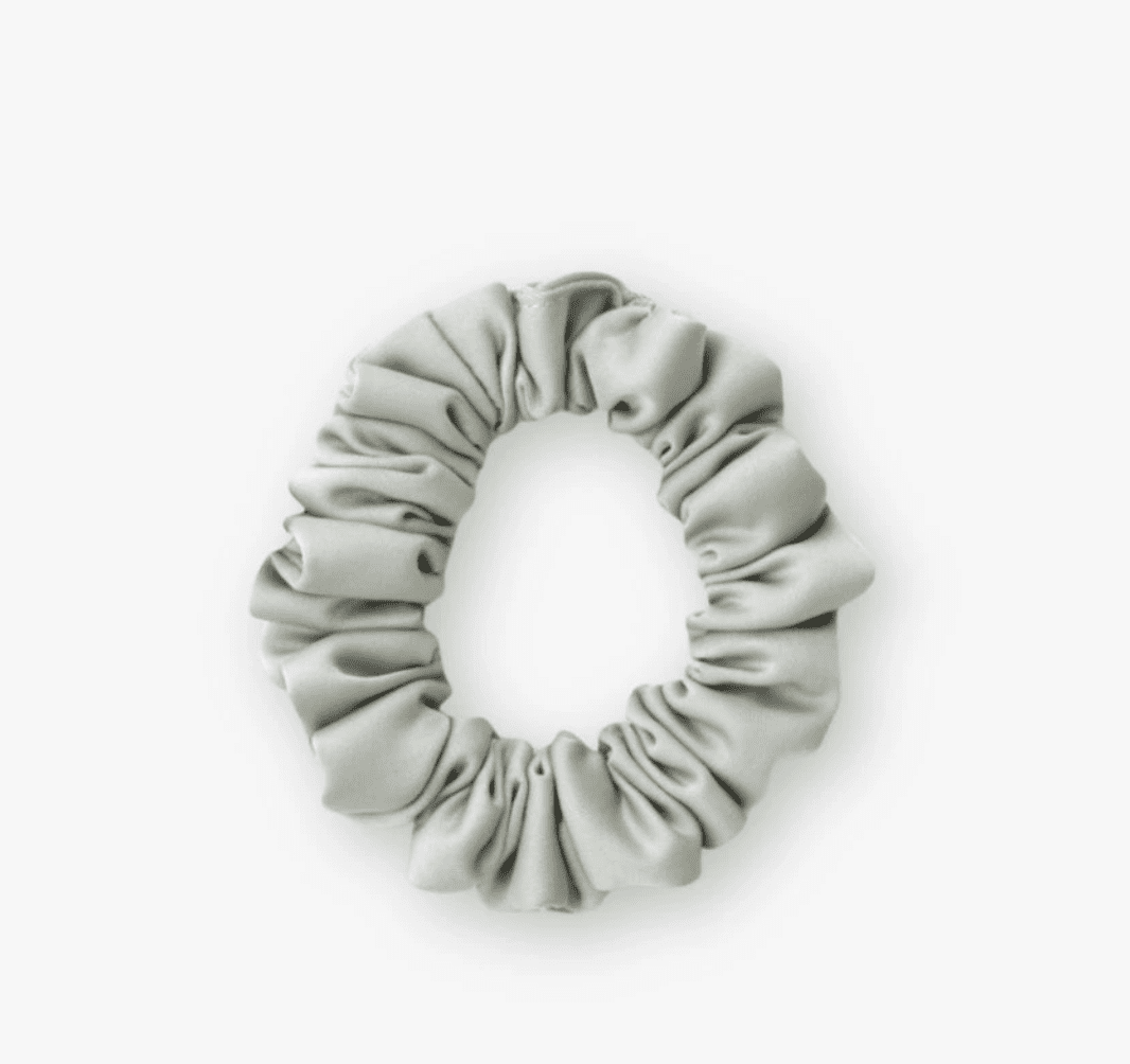 Puaree | Saténová scrunchies gumička Výběr gumičky: Zelená