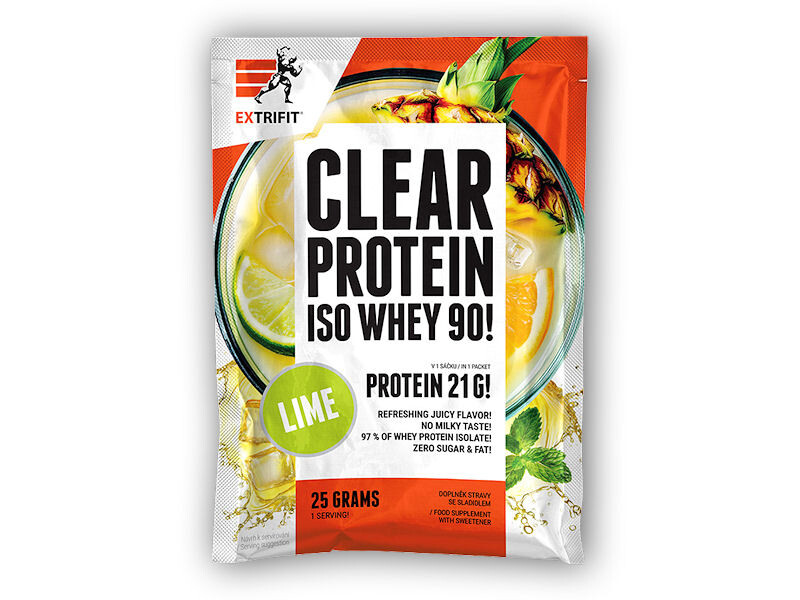 Extrifit Clear Protein Iso Whey 90! 25g Varianta: tropické ovoce