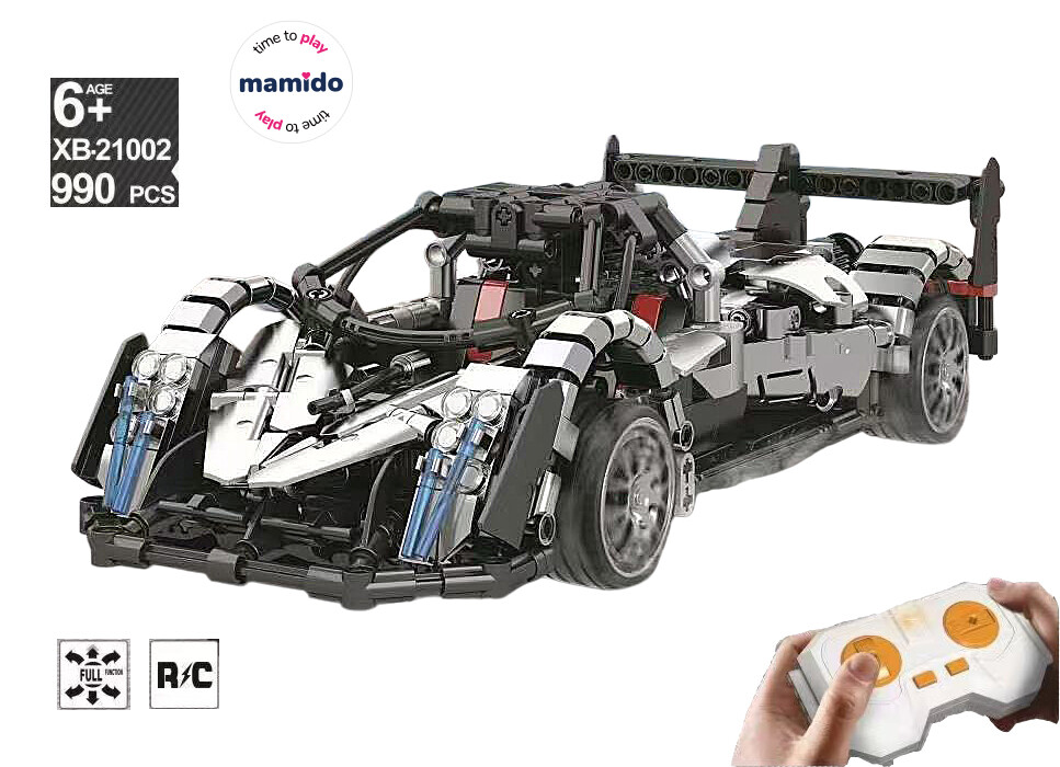 Mamido Mamido Technická stavebnice sportovní auto na dálkové ovládání 990 dílů