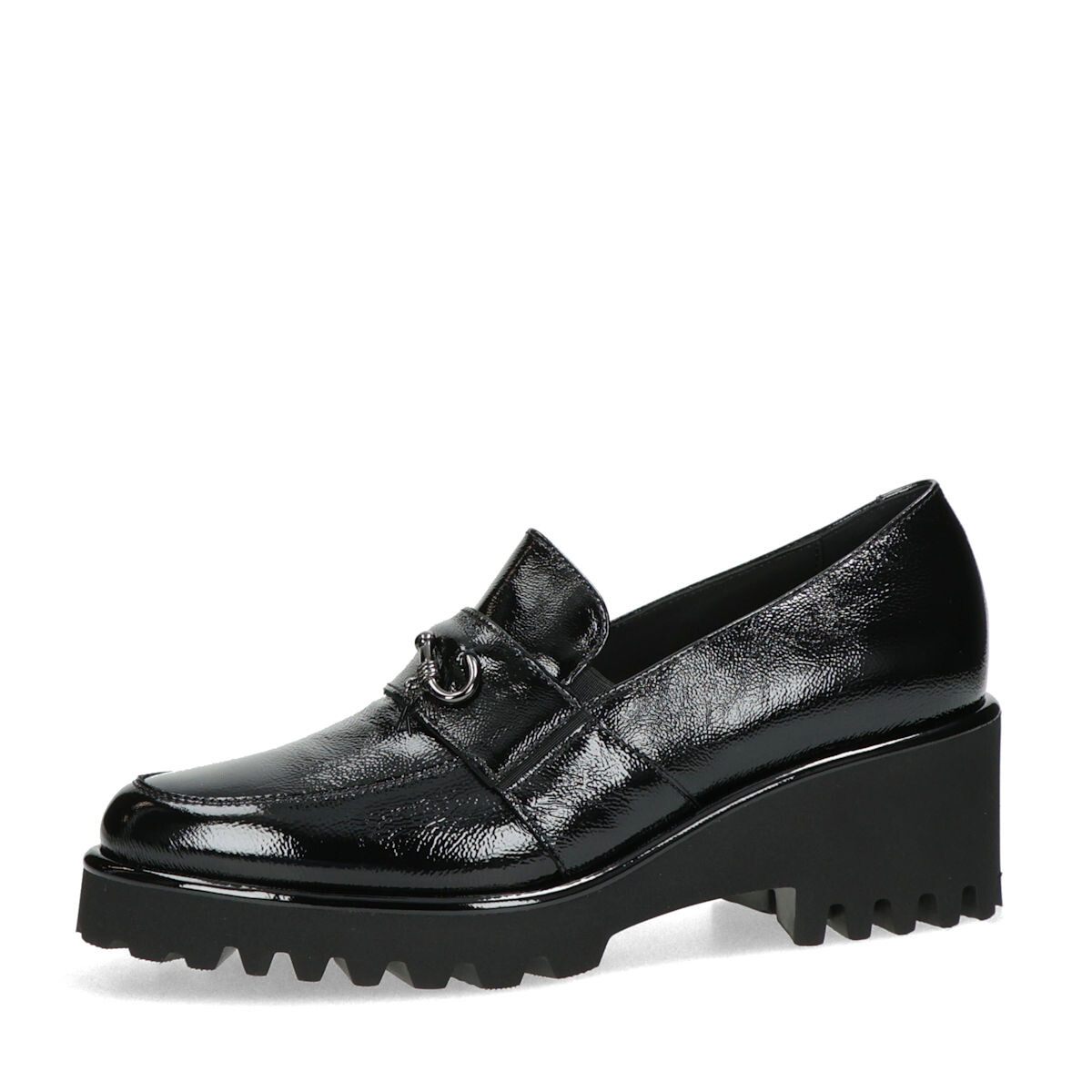 Kelton dámské kožené polobotky - černé - 37