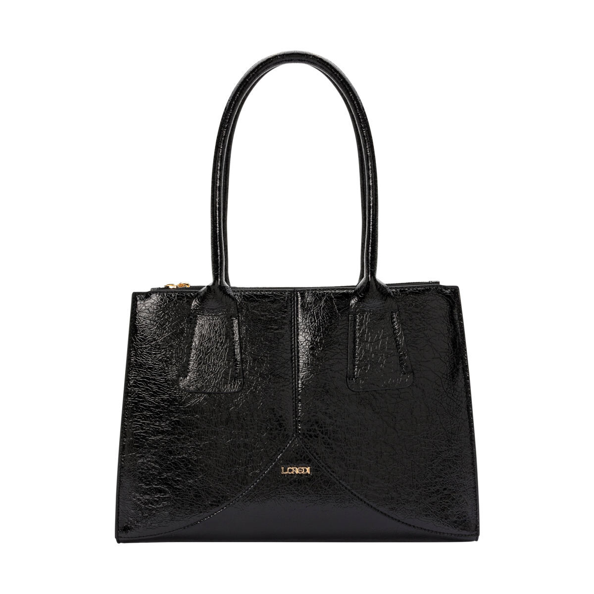 L.Credi dámská elegantní kabelka přes rameno - černá - One size