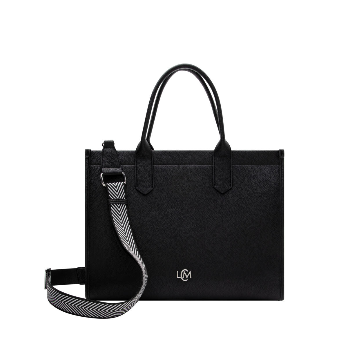 L.Credi dámská praktická kabelka do ruky - černá - One size