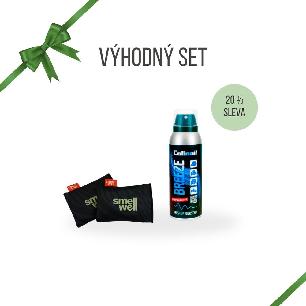 SET PROTI ZÁPACHU NOHOU Smell well a Odstraňovač zápachu