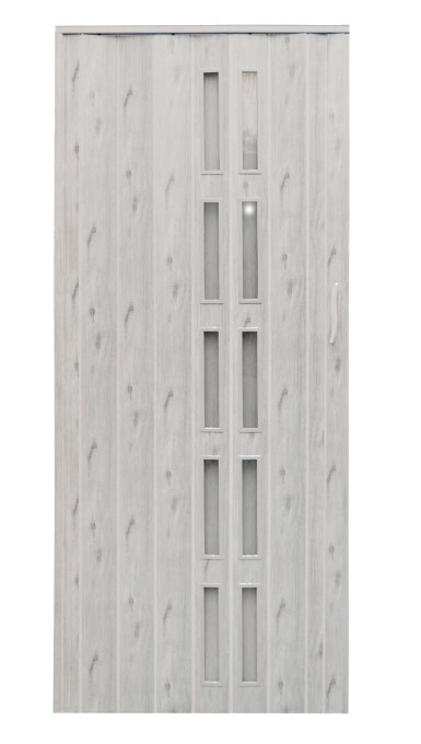Skládací dveře 005S ALASKA dub matný 80 cm
