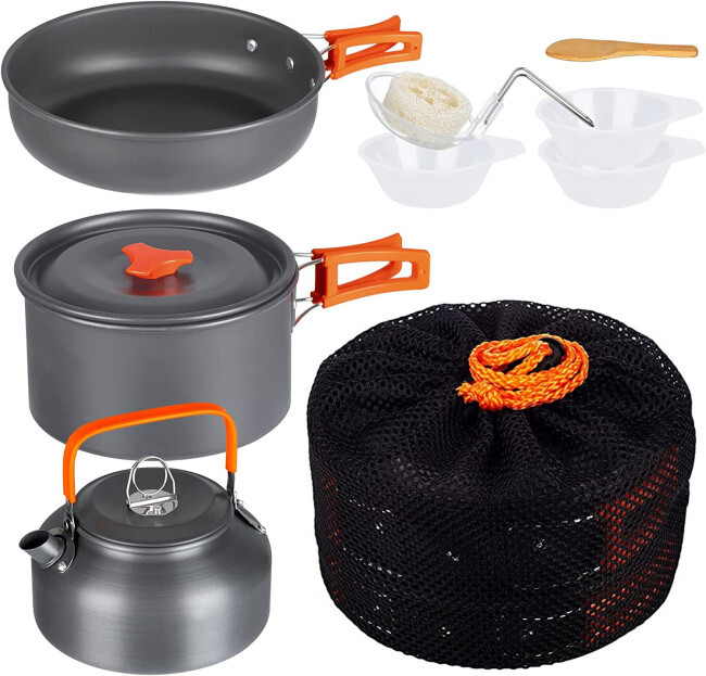 Turistická sada hrnců a pánví TRAVELER