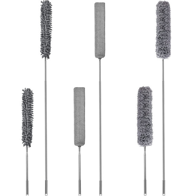 Sada úklidových pomůcek ZOSIA šedá (3 ks)