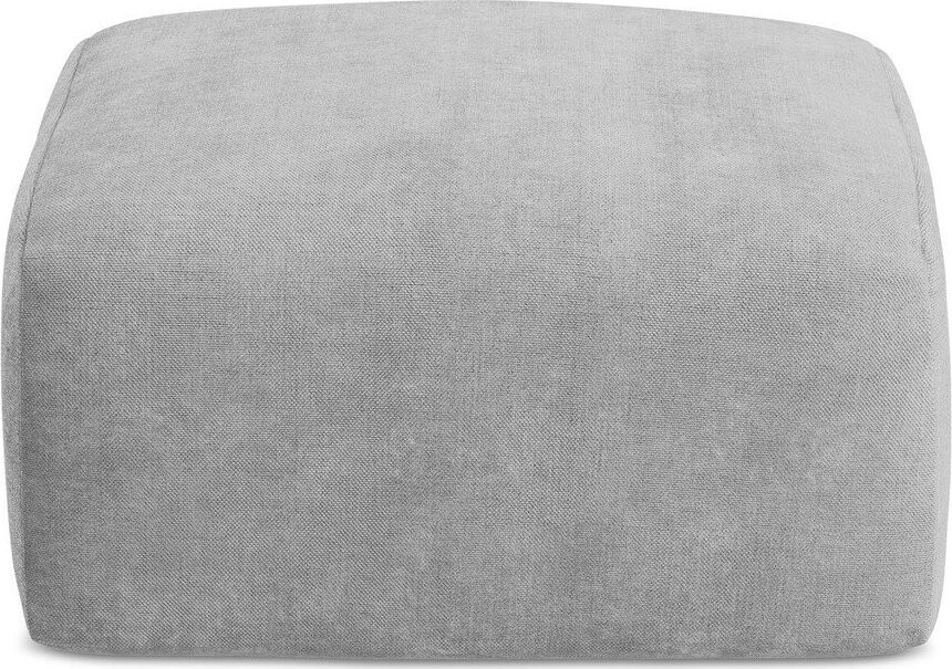 Světle šedá žinylková podnožka Leila – Makamii