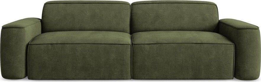 Zelená žinylková pohovka 244 cm Omao – Makamii