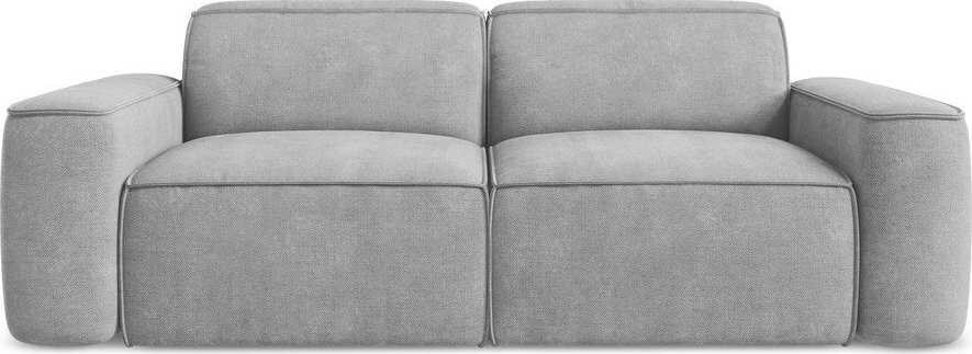 Světle šedá žinylková pohovka 204 cm Omao – Makamii