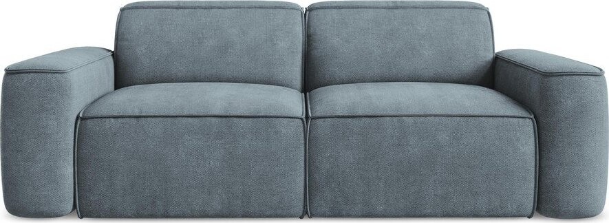 Šedomodrá žinylková pohovka 204 cm Omao – Makamii