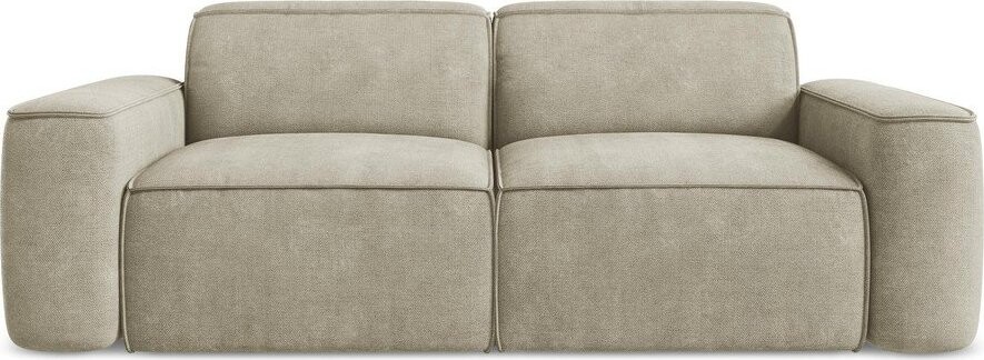 Béžová žinylková pohovka 204 cm Omao – Makamii