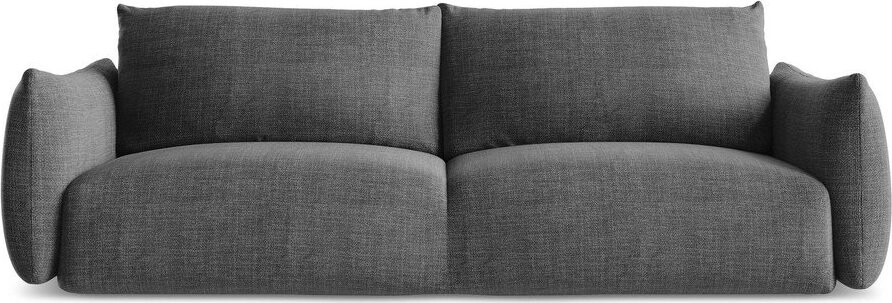 Tmavě šedá rozkládací pohovka 230 cm Leila – Makamii