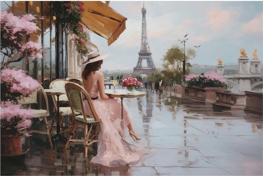 Obraz 113x85 cm Evening View – Styler