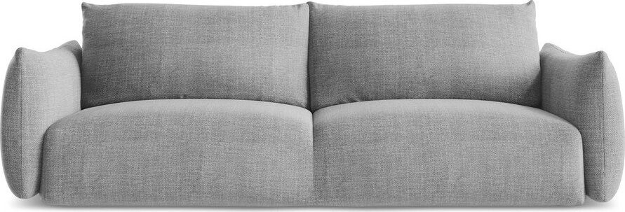 Světle šedá rozkládací pohovka 230 cm Leila – Makamii